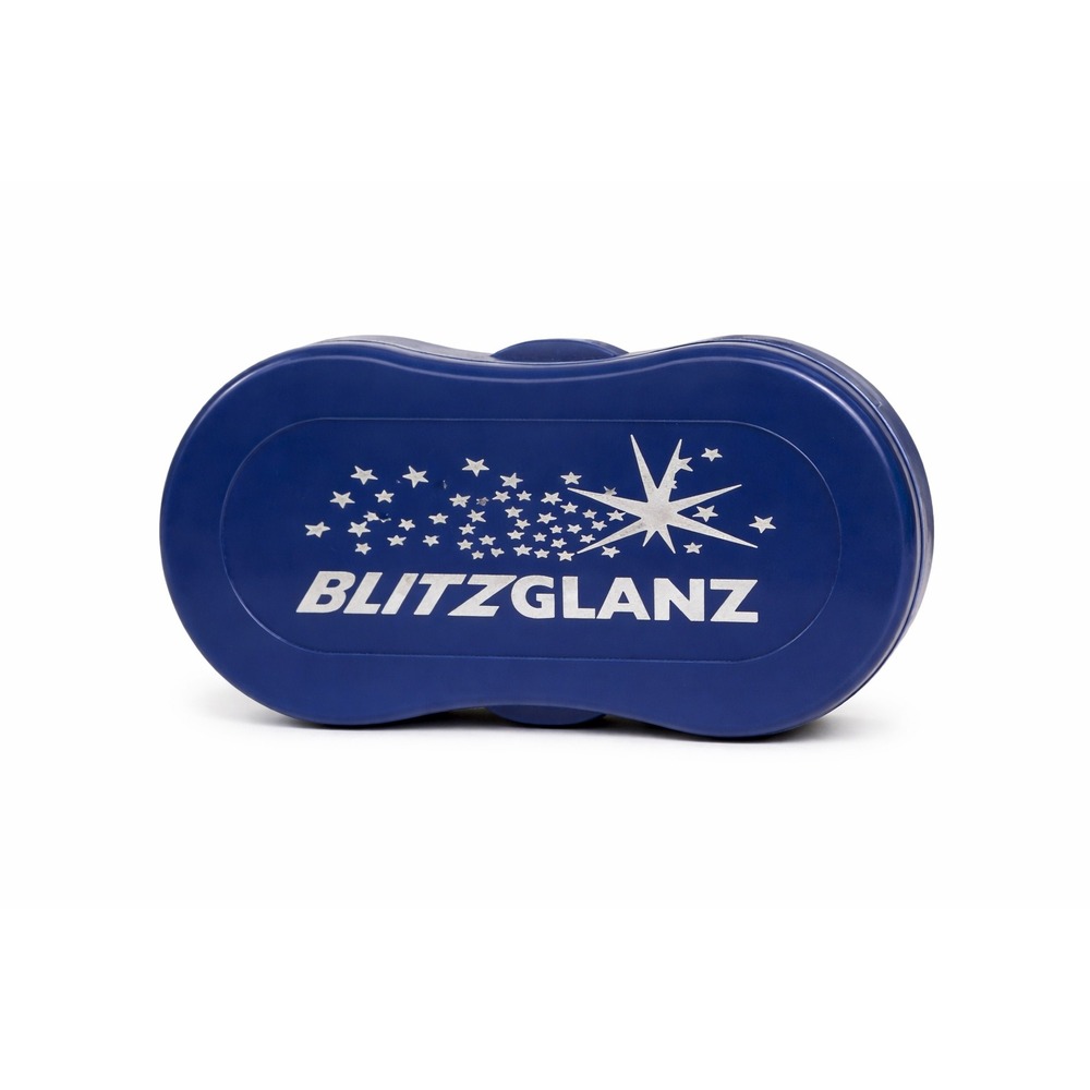 Blitzglanz Shoe Shine Sponge Kit Case Self Polishing Leather Travel